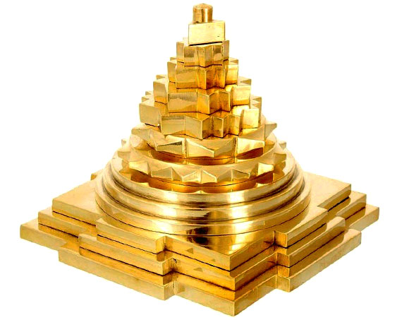 Brass Shree Yantra for Home Office