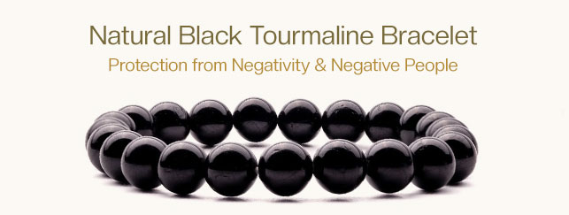 Natural Black Tourmaline Bracelet