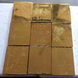 Nine Direction Set Copper with Gold Plating - WITH DIGPAL 6" x 6"